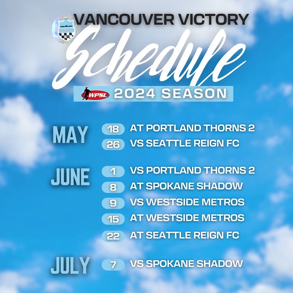 2024 Women's Schedule